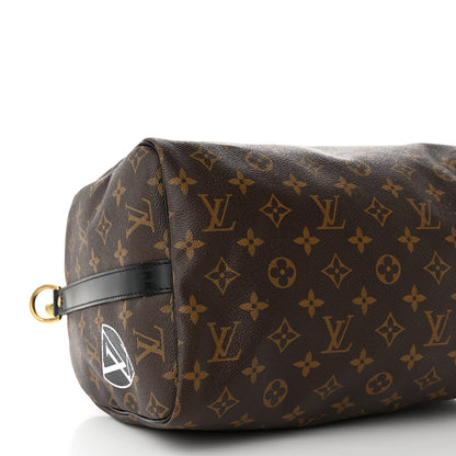 Louis Vuitton Monogram My World Tour Speedy Bandouliere 30 Black 8 of 13