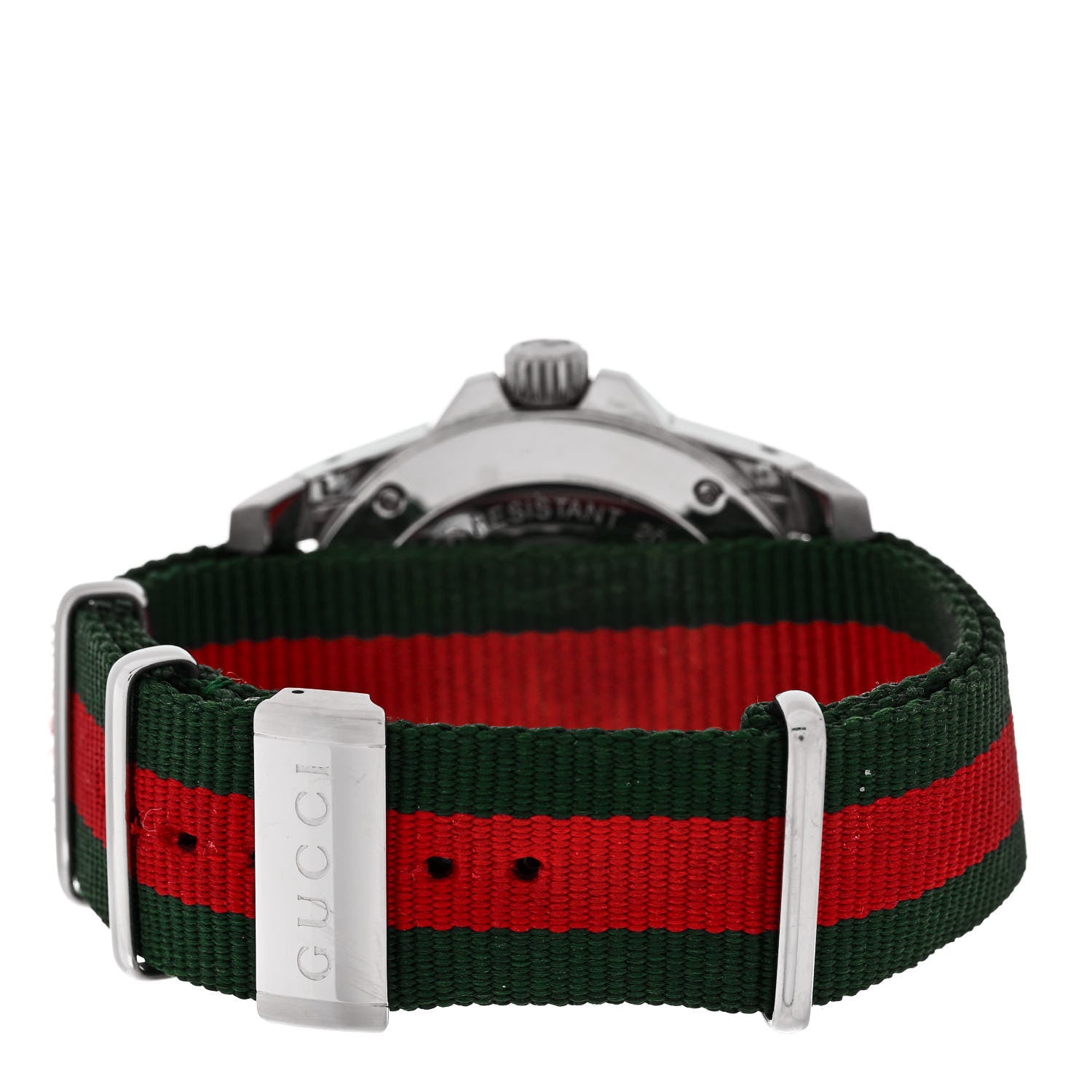 Gucci Stainless Steel Nylon 45mm Dive Quartz Watch 3 of 4