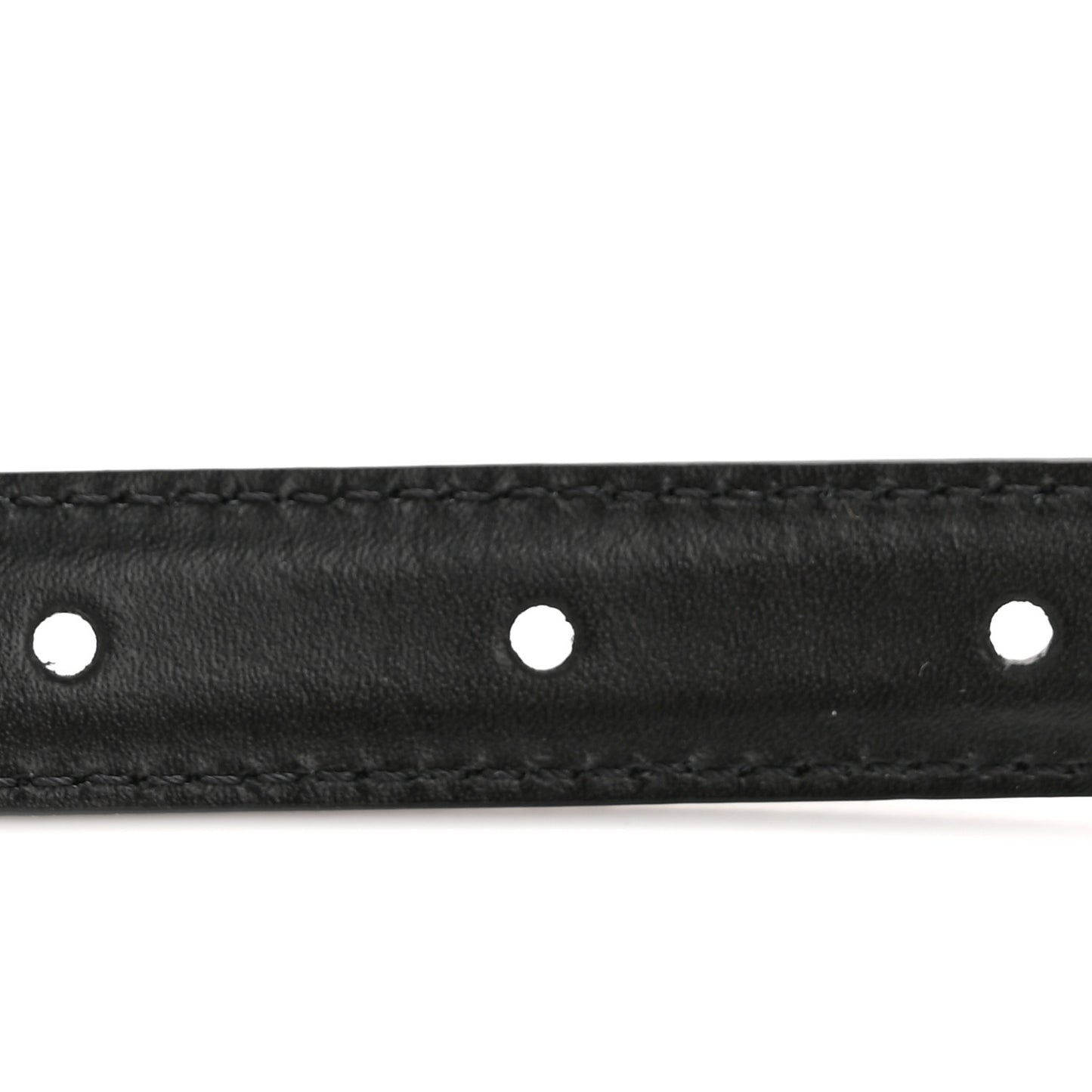 Box Calfskin Small 18mm Triomphe Belt 75 Black