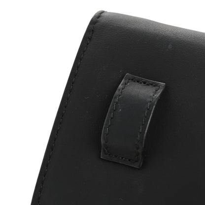 Christian Dior Ultra Matte Calfskin Nano Saddle Chain Pouch Black 13 of 13