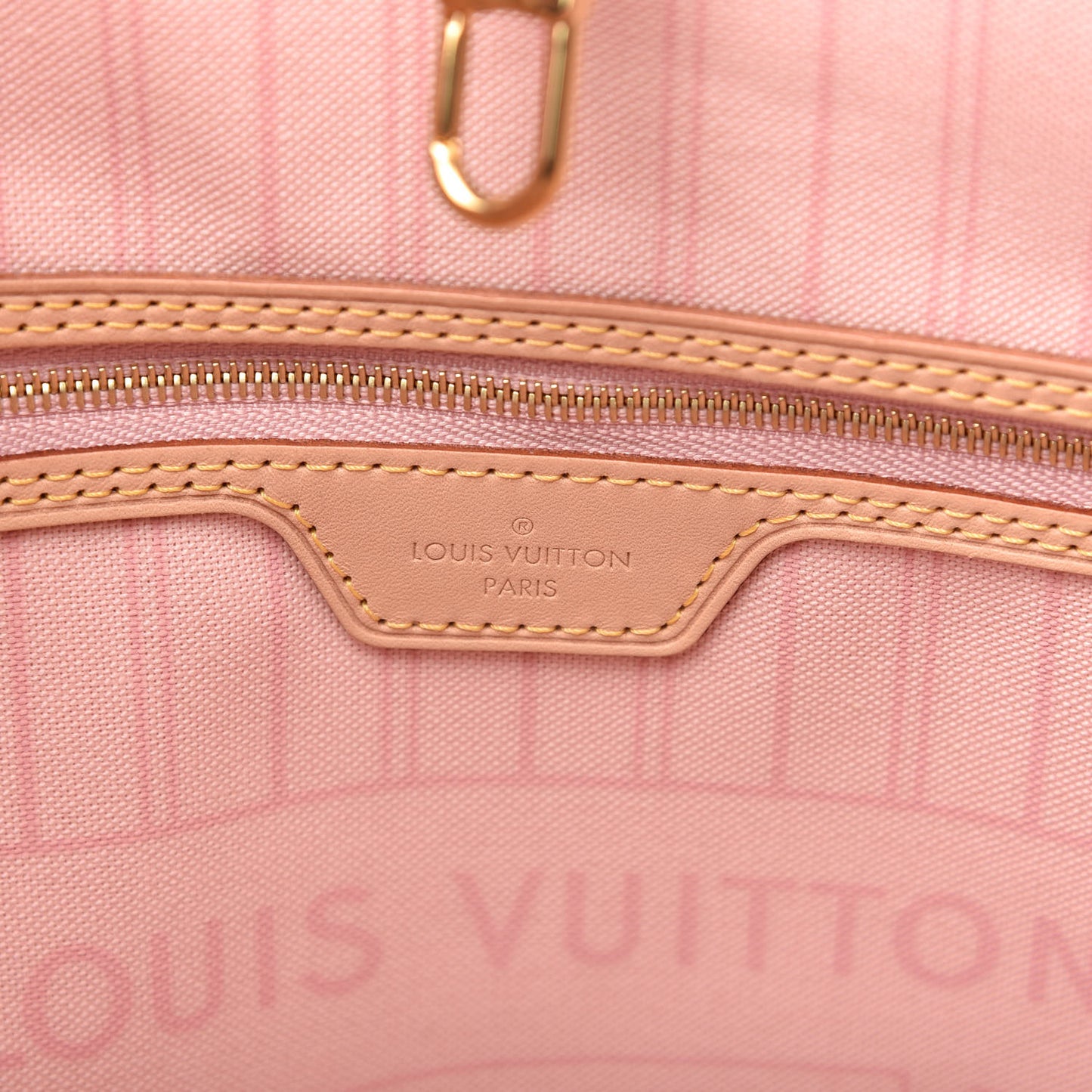 Damier Azur Neo Neverfull MM Rose Ballerine