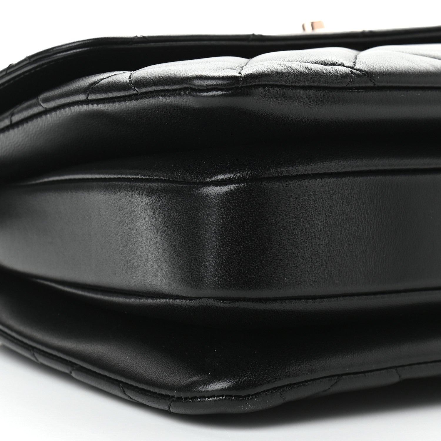 Chanel Lambskin Quilted Small Trendy CC Dual Handle Flap Bag Black 7 of 8