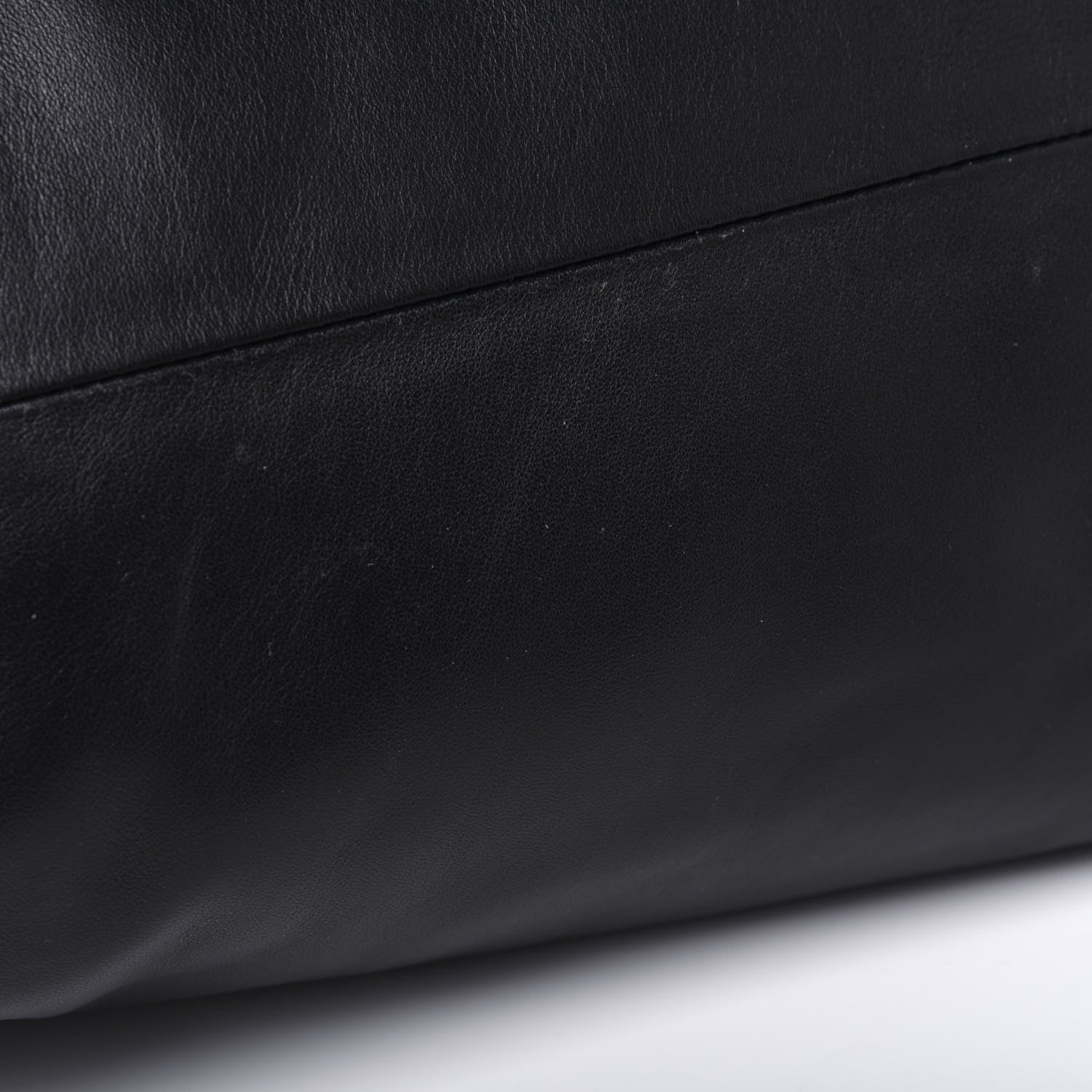 Bottega Veneta Smooth Butter Calf The Pouch Oversized Clutch Black 9 of 11
