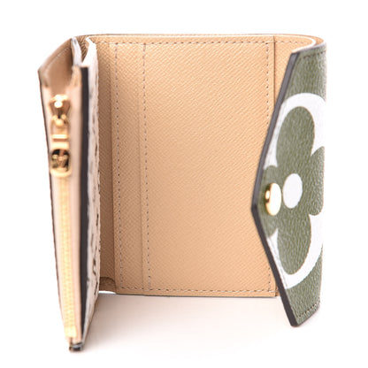 Louis Vuitton Monogram Giant Zoe Wallet Kaki 5 of 8