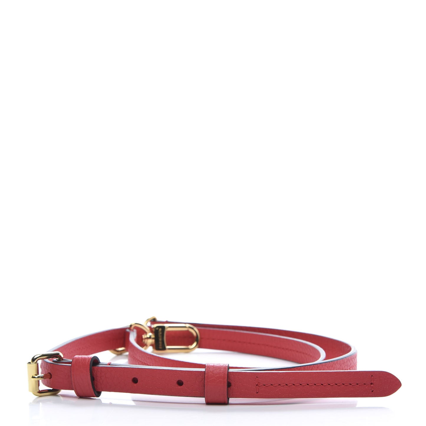 Calfskin Adjustable Retiro NM Shoulder Strap Poppy