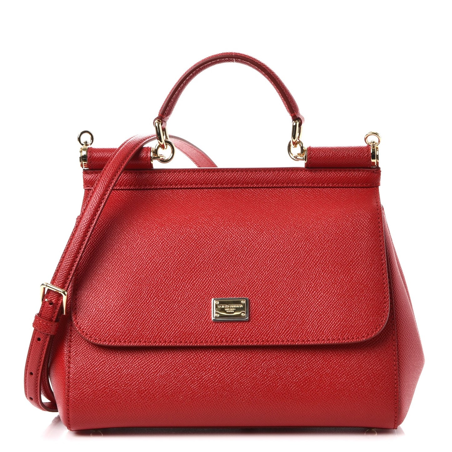 Dauphine Medium Miss Sicily Satchel Red