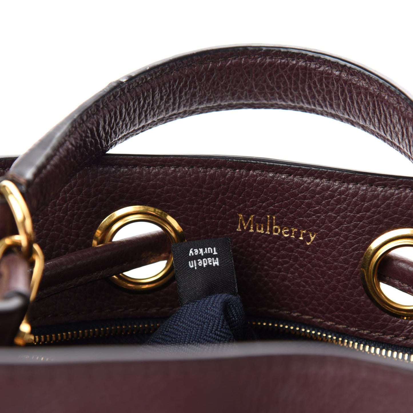 Small Classic Grain Small Hampstead Oxblood