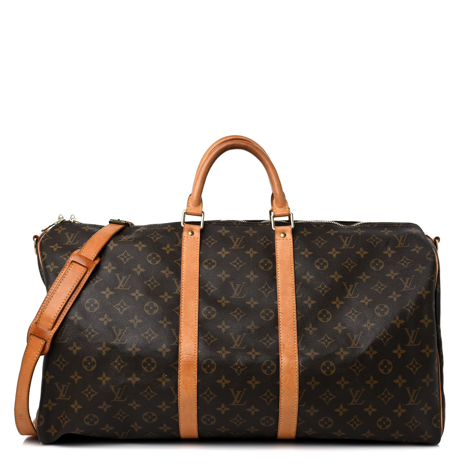 Louis Vuitton Monogram Keepall Bandouliere 55 1 of 21