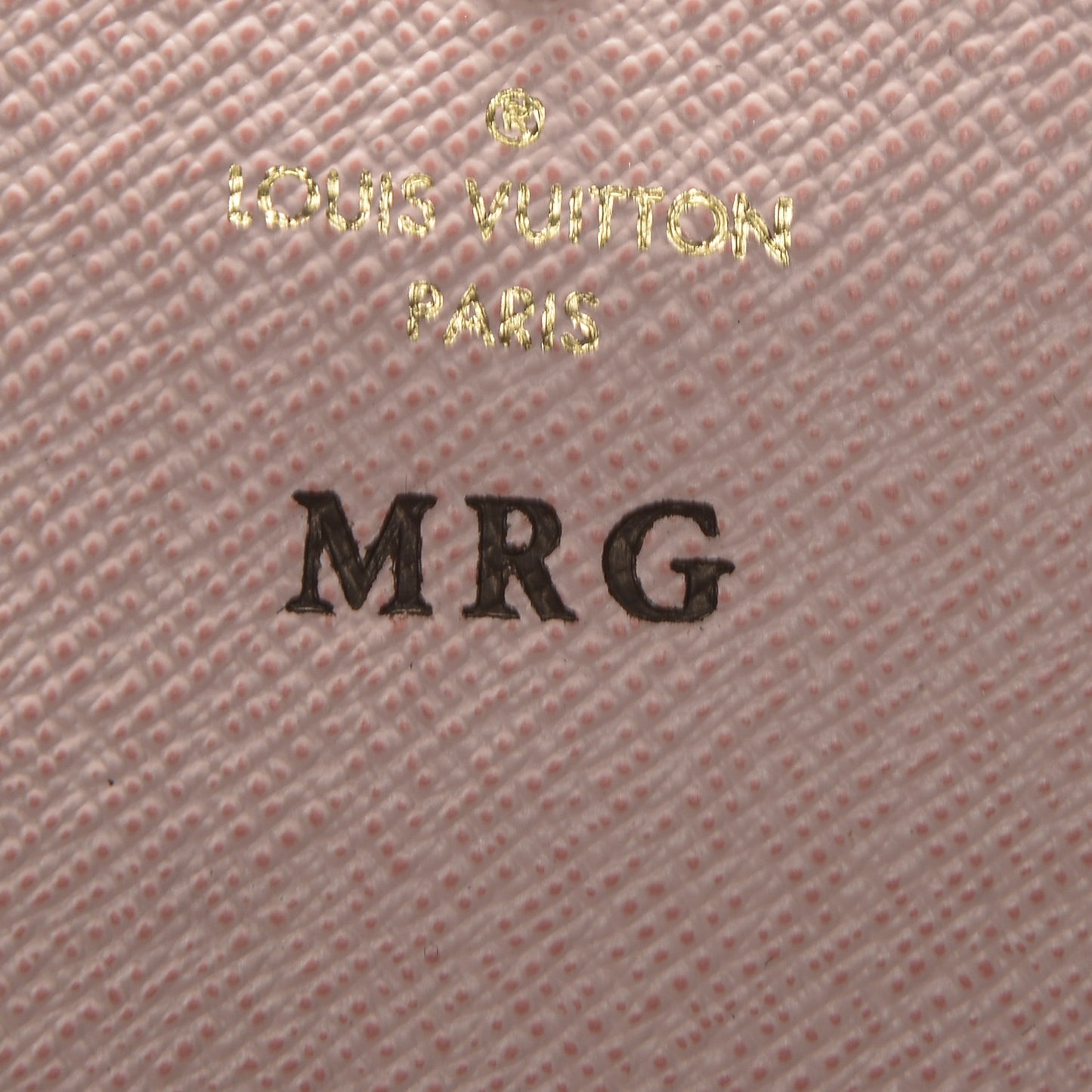 Monogram Emilie Wallet Rose Ballerine