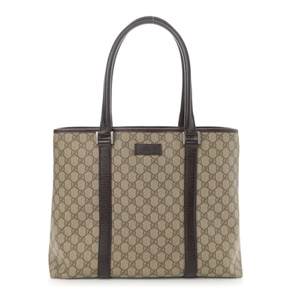 Gucci GG Plus Monogram Tote Dark Brown 1 of 15