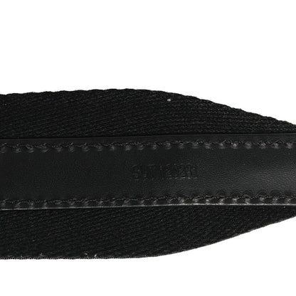Goyard Canvas Calfskin Adjustable Shoulder Strap Black 4 of 4