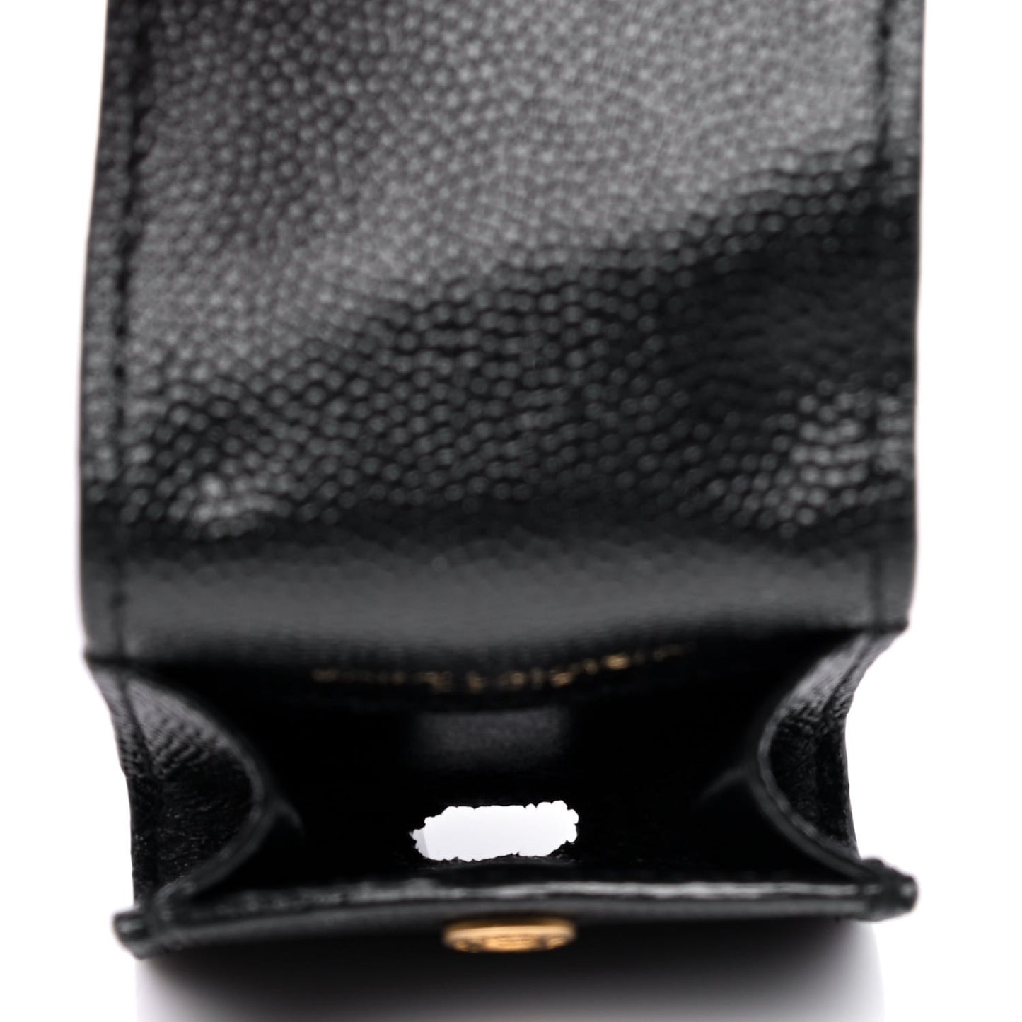 Grain De Poudre Monogram Airpods Case Black