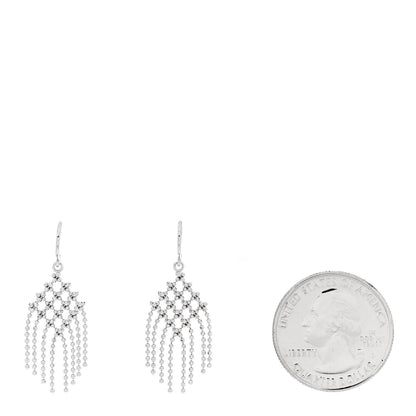 Tiffany 18K White Gold Fringe Earrings 2 of 4