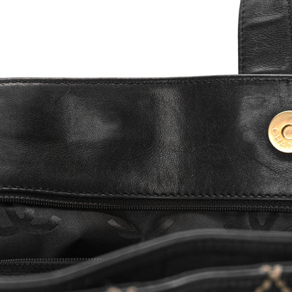 Chanel Calfskin Wild Stitch Large Tote Black 10 of 11