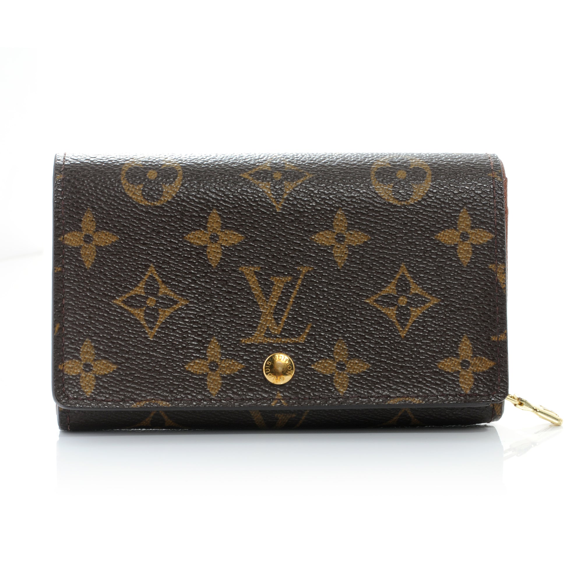 Louis Vuitton Monogram Porte-Monnaie Tresor Wallet 1 of 6
