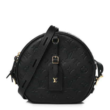 Louis Vuitton Empreinte Boite Chapeau Souple MM Black 1 of 10