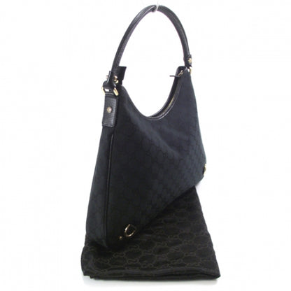 Gucci Monogram Abbey Hobo Black 3 of 10