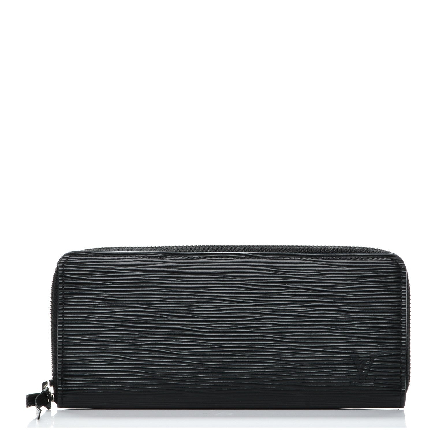 Louis Vuitton Epi Clemence Wallet Black 1 of 7