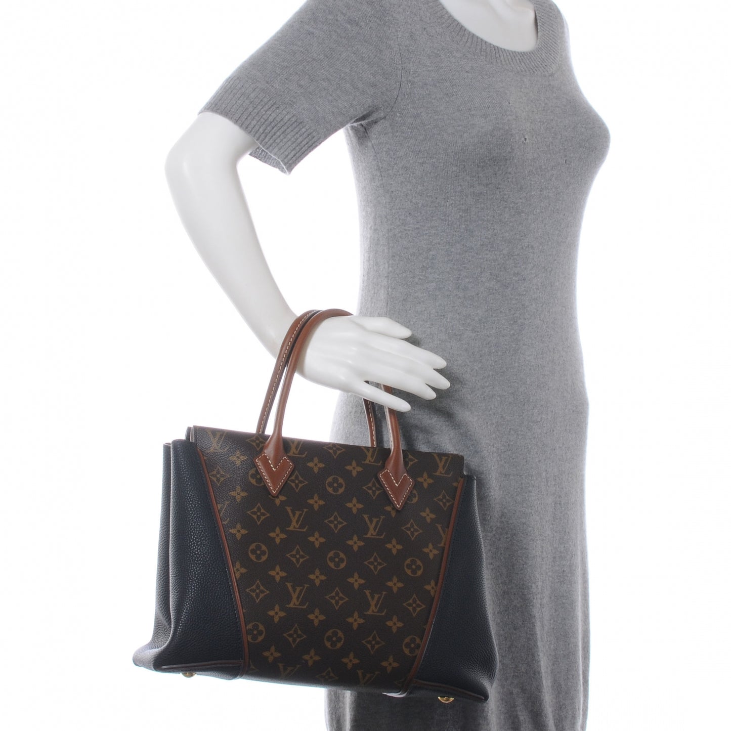 Monogram Tote W PM Black