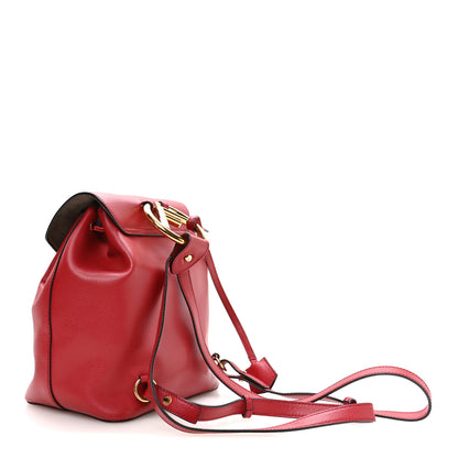 Fendi Vitello Cruise F is Fendi Drawstring Backpack Fragola 2 of 9