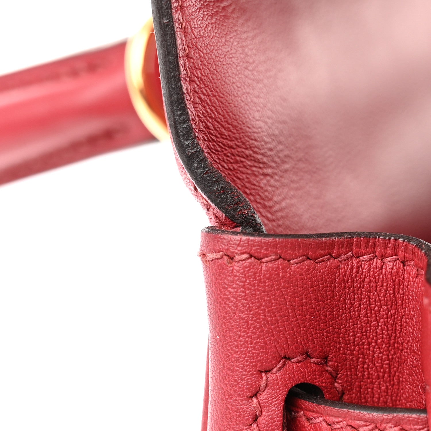 Hermes Swift Kelly Retourne 25 Rouge Grenat 15 of 17