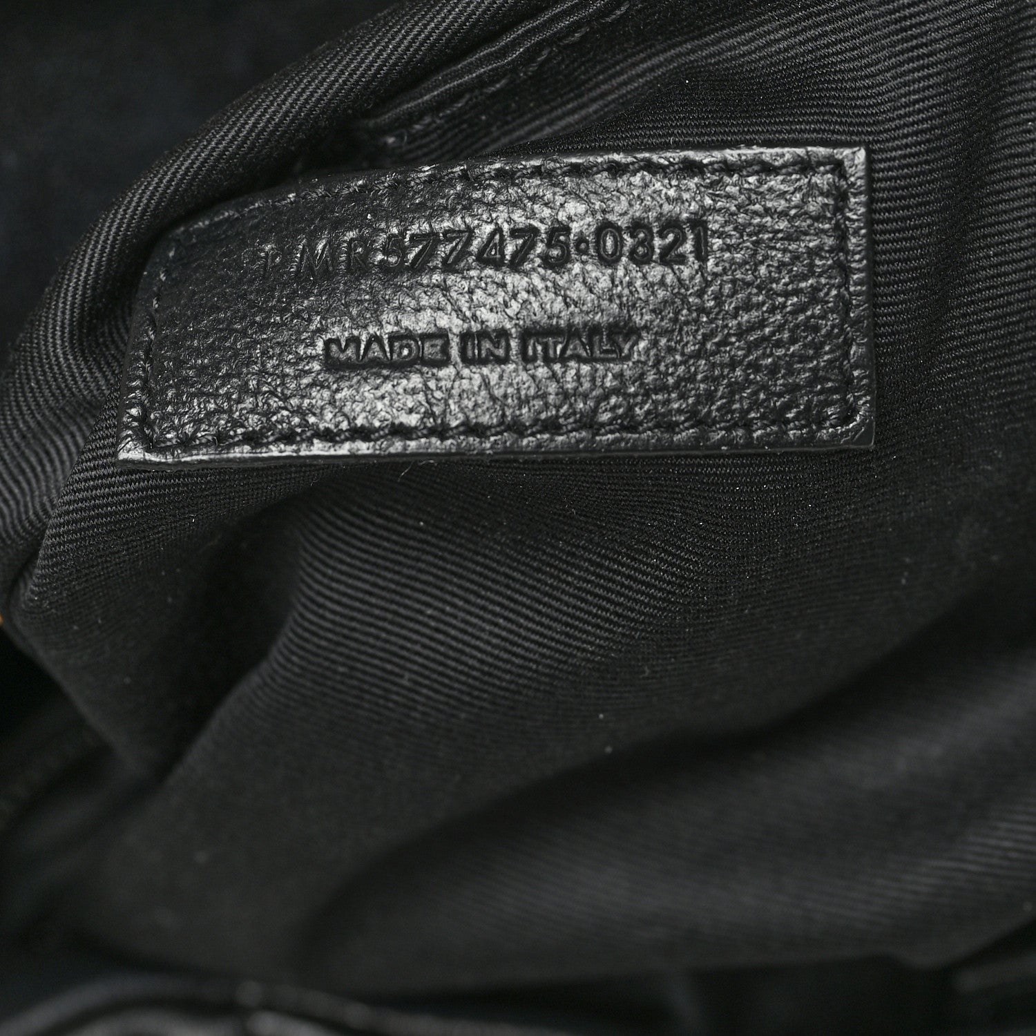 Saint Laurent Lambskin Quilted Medium Loulou Puffer Monogram Chain Satchel Black 7 of 7