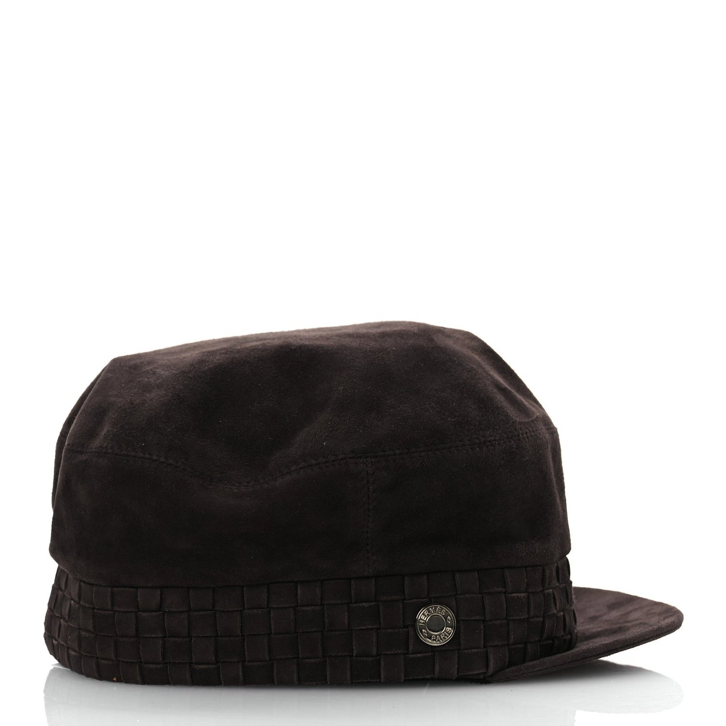 Suede Casquette Cabourg Cliquetis Cap 57 Marron Ebene