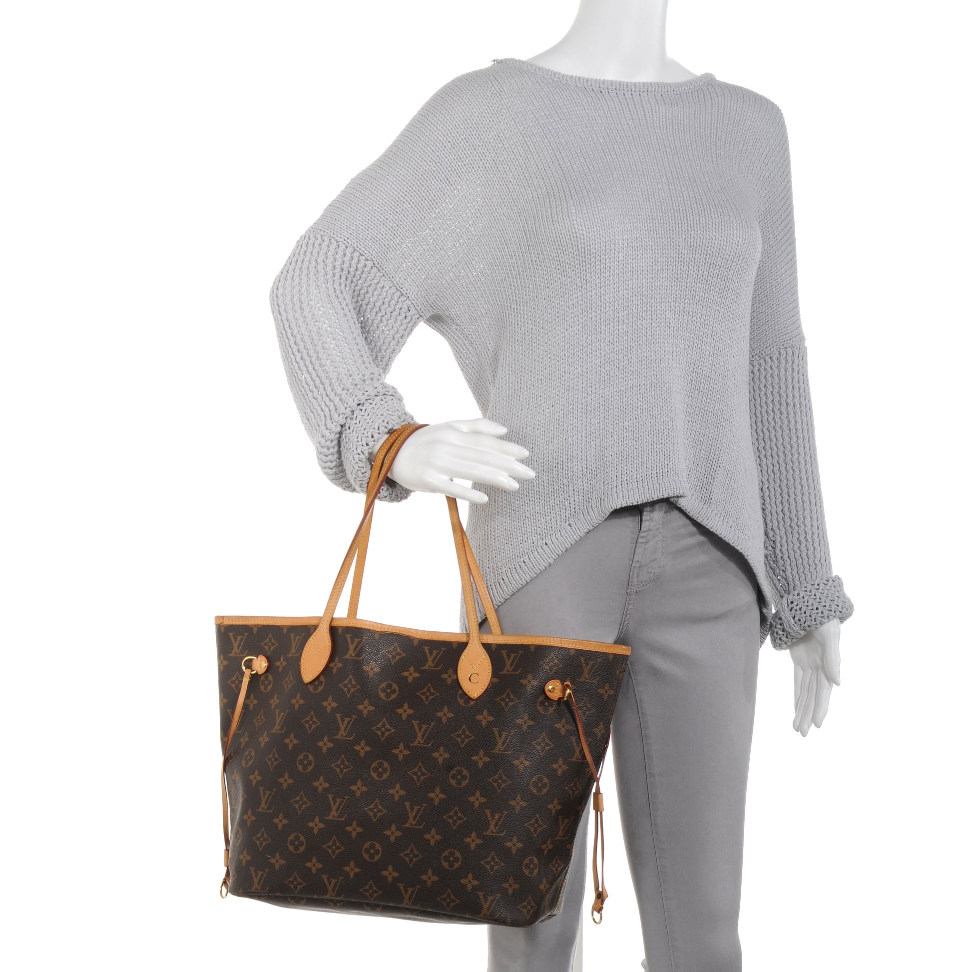 Louis Vuitton Monogram Neverfull MM 2 of 9