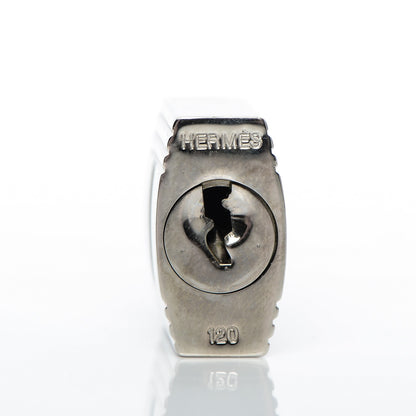 Hermes Palladium Cadena Lock and Key Set 3 of 4