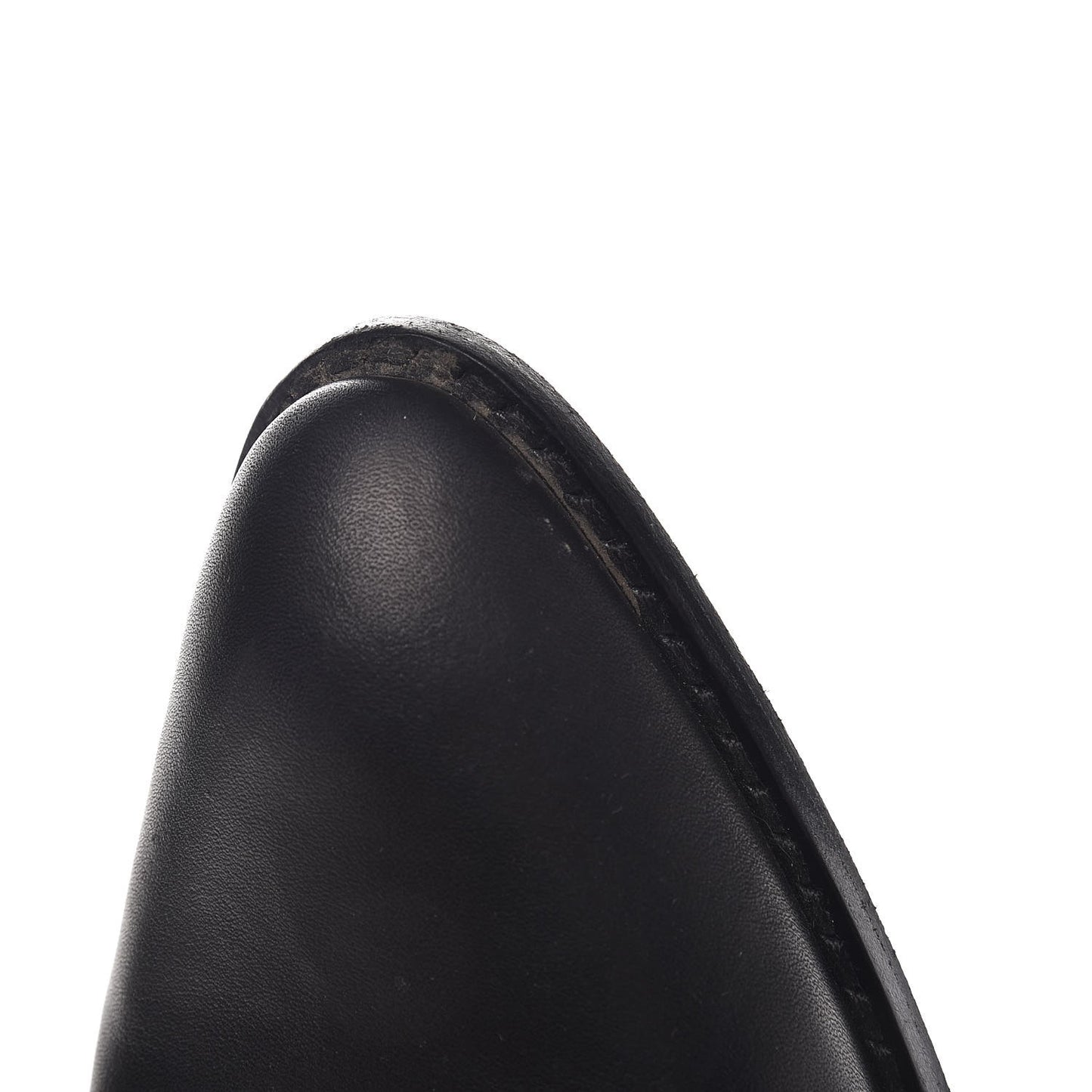 Calfskin Anouk Mid Calf Boots 37 Black
