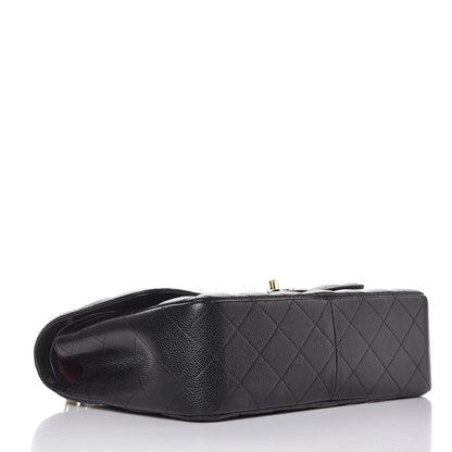 Chanel Caviar Quilted Jumbo Double Flap Black 4 of 8