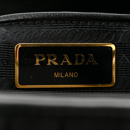 Prada Tessuto Nylon Gaufre Small Tote Black 6 of 9