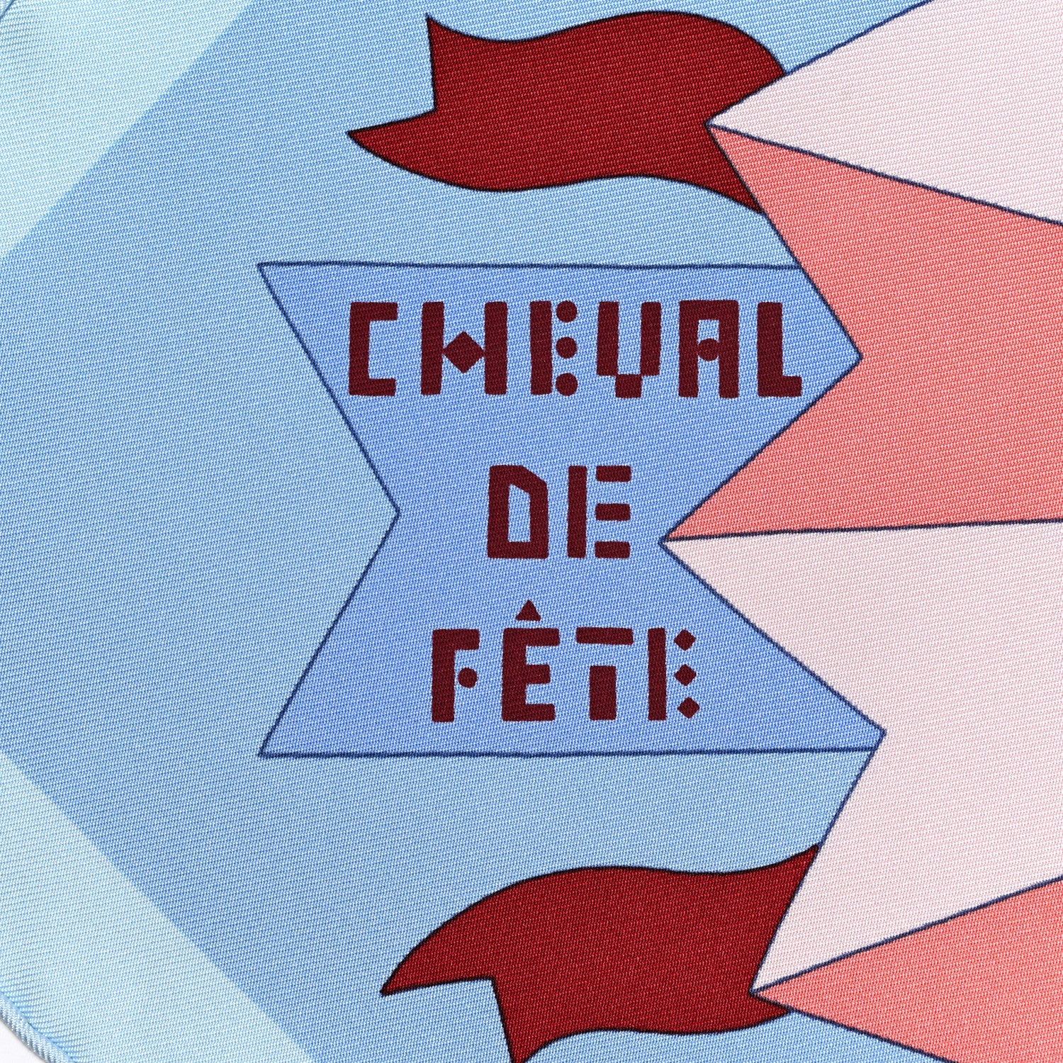 Hermes Silk Cheval De Fete Scarf 90 3 of 5