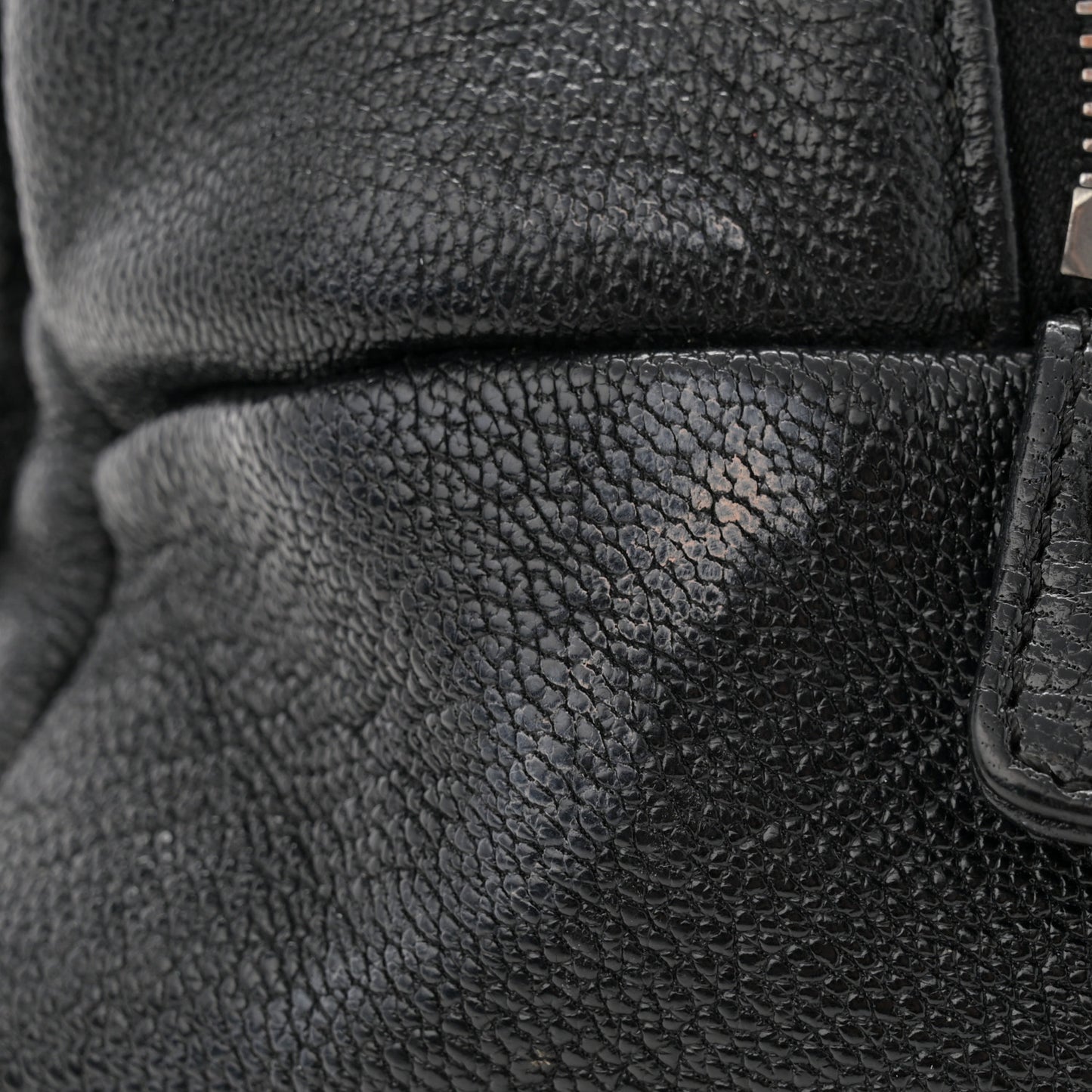 Smooth Calfskin Medium Luxe Ligne Bowler Black
