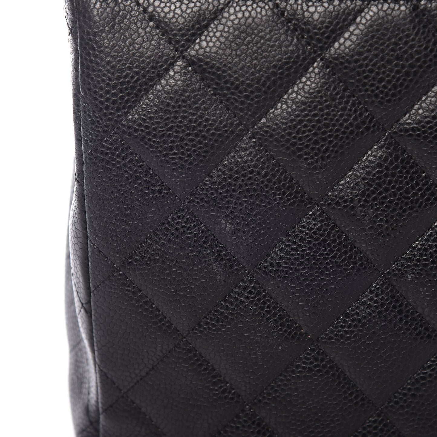 Caviar Quilted Jumbo Single Flap Black