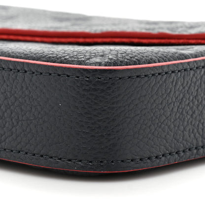 Louis Vuitton Empreinte Pochette Felicie Chain Wallet Marine Rouge 8 of 11