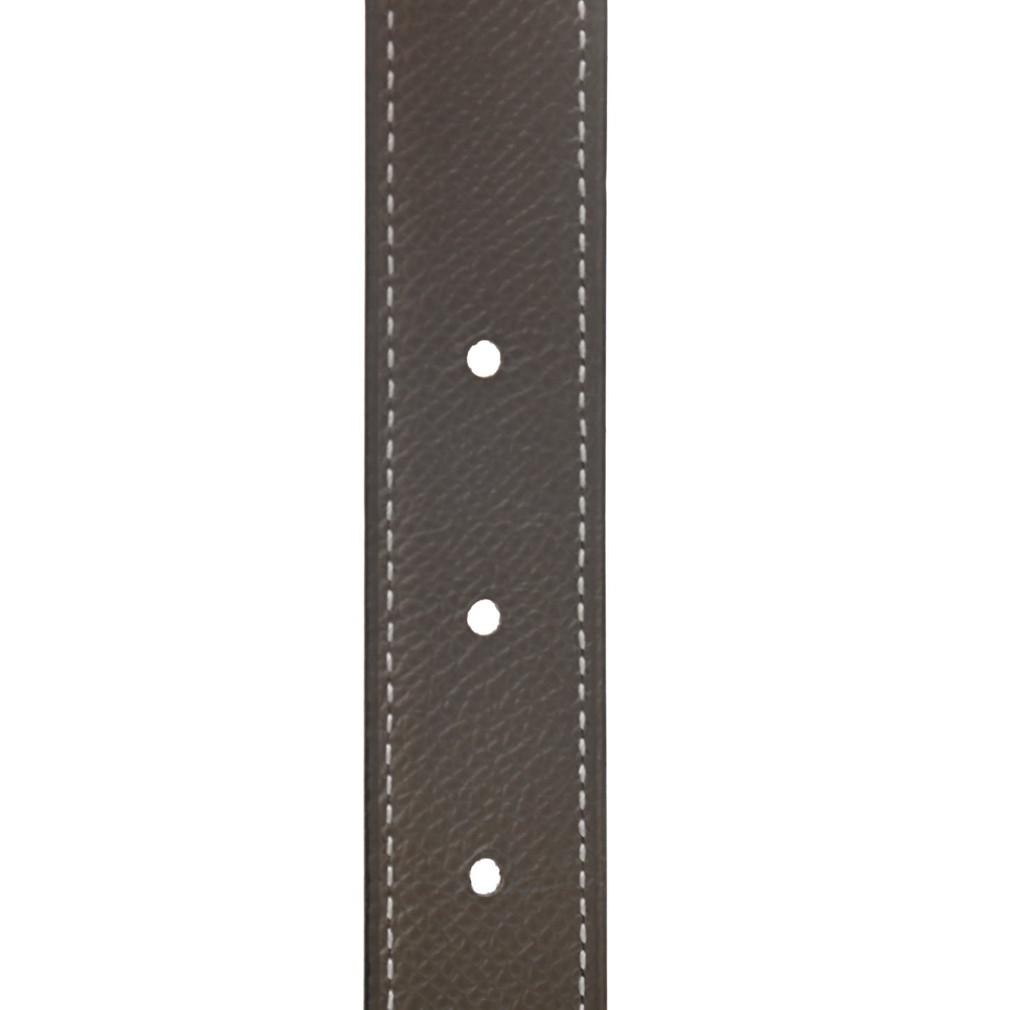 Swift Epsom 24mm Mini Constance H Belt 75 Black Etoupe