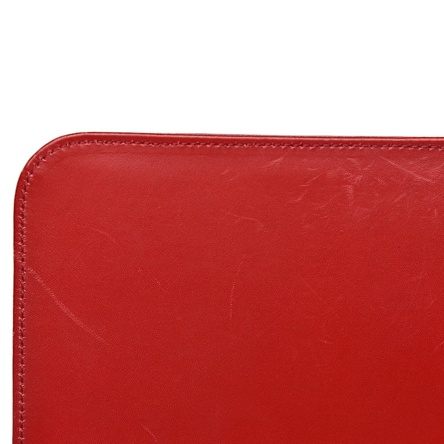 Saint Laurent Smooth Calfskin Medium Classic Monogram Universite Bag Red 10 of 20