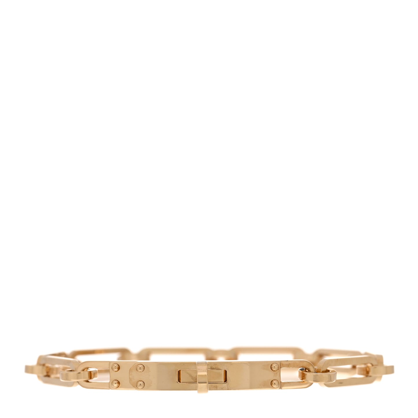 18K Yellow Gold PM Kelly Chaine Bracelet XS