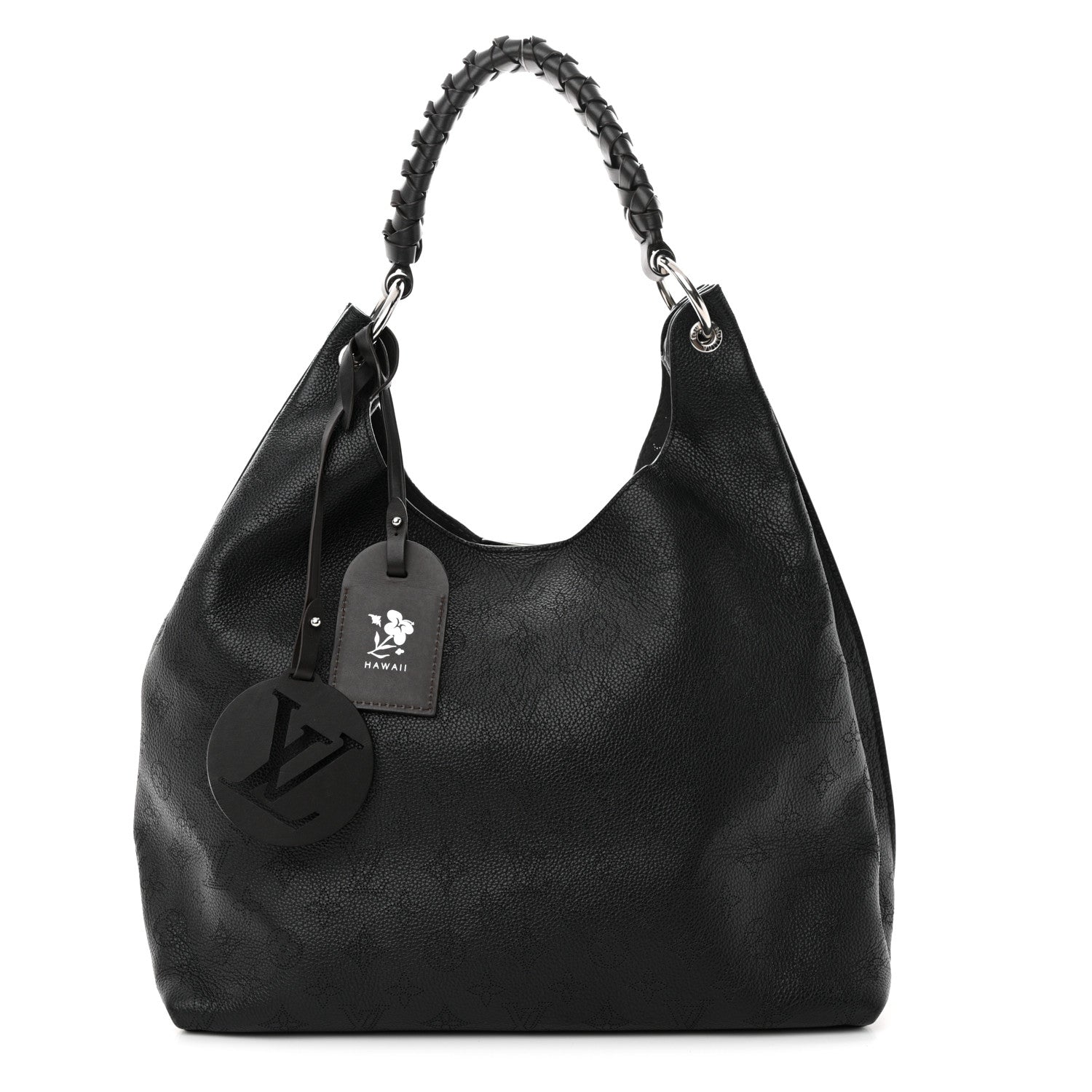Louis Vuitton Mahina Carmel Hobo Black 1 of 11