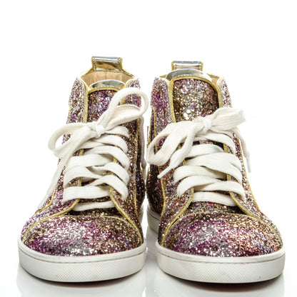 Christian Louboutin Glitter Rantus Orlato Sneakers 36.5 Multi 2 of 5