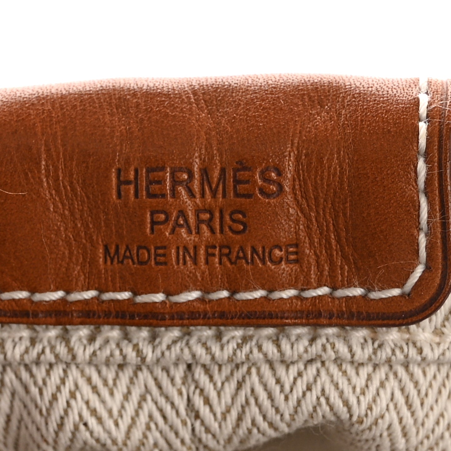Canvas Barenia Fourbi 25 MM Pouch Naturel Fauve