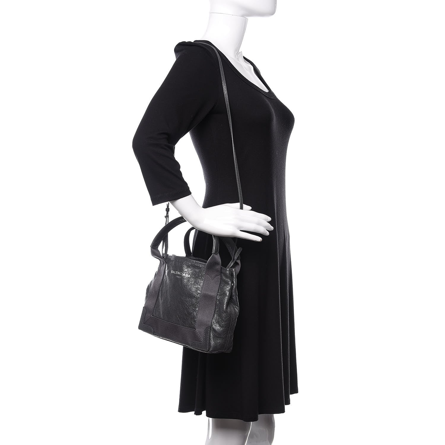 Balenciaga Agneau XS Cabas Tote Black Anthracite 2 of 10