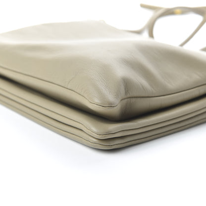 Celine Lambskin Large Trio Crossbody Bag Beige 7 of 9