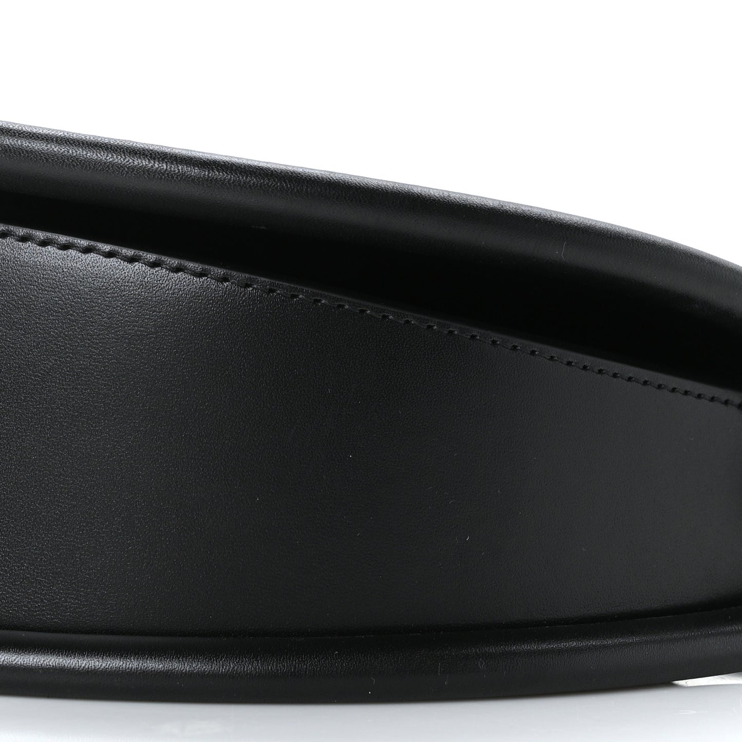 Calfskin Aura Shoulder Bag Black