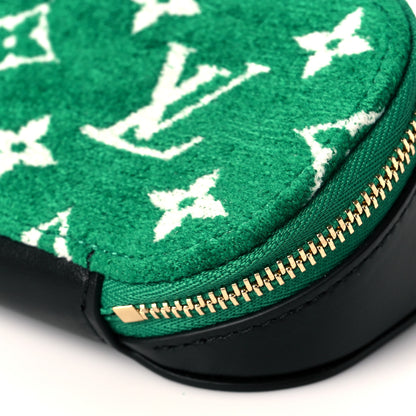 Louis Vuitton Jacquard Velvet Monogram LV Match Sunglasses Case GM Vert 9 of 10