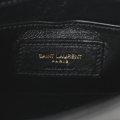Saint Laurent Smooth Calfskin Mini Manhattan Shoulder Bag Black 6 of 9