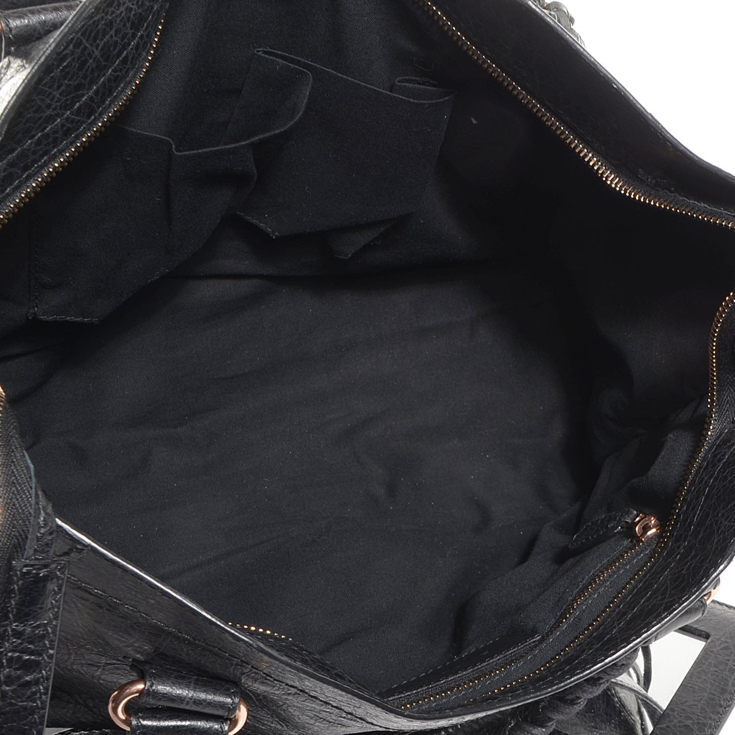 Balenciaga Agneau Giant 12 Rose Gold Hardware City Black 6 of 12
