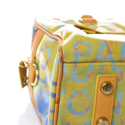 Louis Vuitton Monogram Pulp Defile Weekender PM Yellow 13 of 16