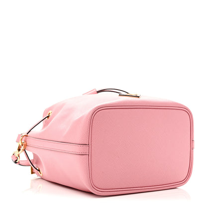 Prada Saffiano Cuir Bucket Bag Petalo 4 of 9